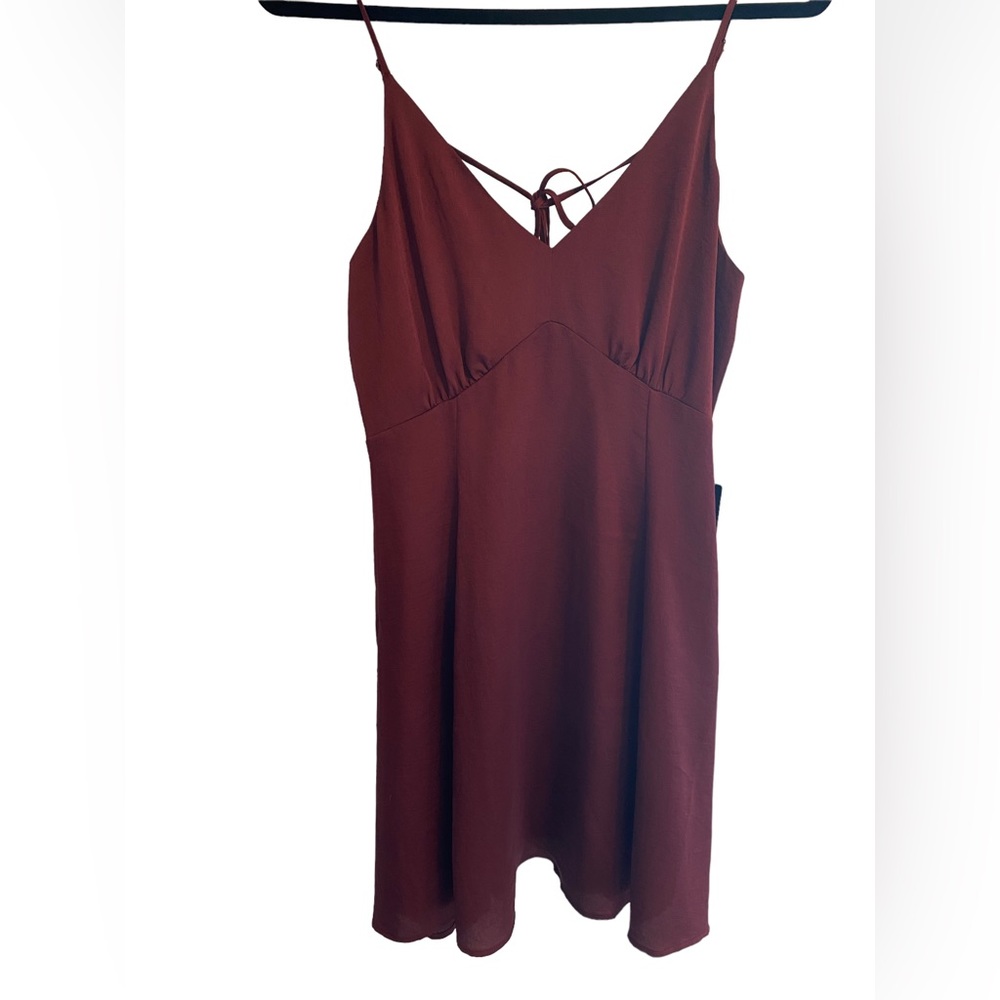 Express Satin Mini Dress
